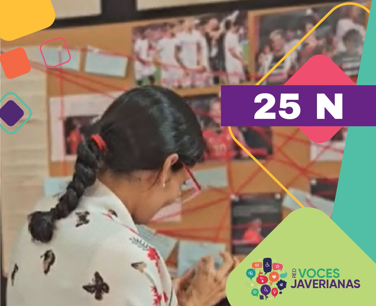 25N: Conmemoración del día de la eliminación de la violencia contra las mujeres Pontificia Universidad Javeriana